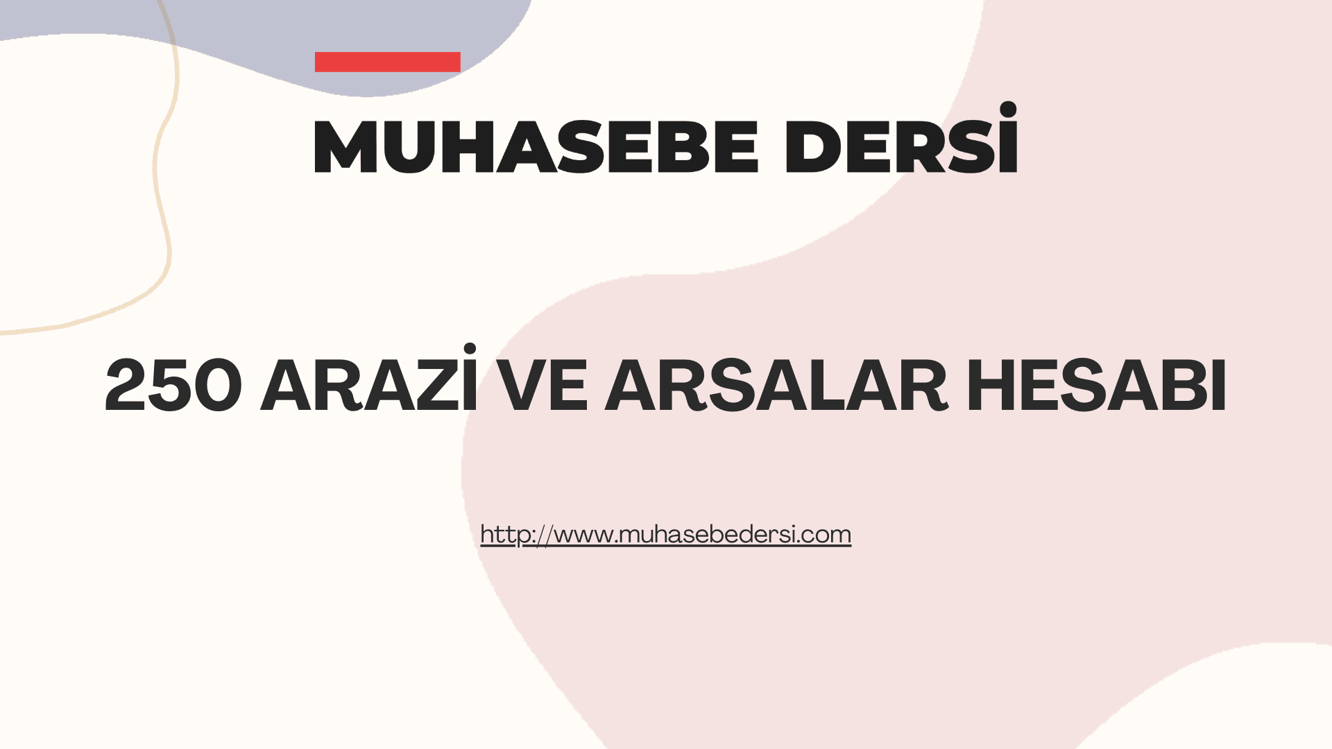 250 Arazi ve Arsalar Hesabı Nedir? | Muhasebe Kayıtları ve Örnekler